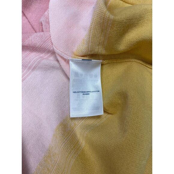 Lands End Multicolor Striped Cardigan 1X 16W 18W Open Front Sweater Long Sleeve - Picture 5 of 9